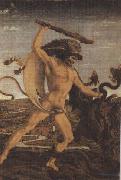 Sandro Botticelli ANtonio del Pollaiolo Hercules and the Hydra oil on canvas